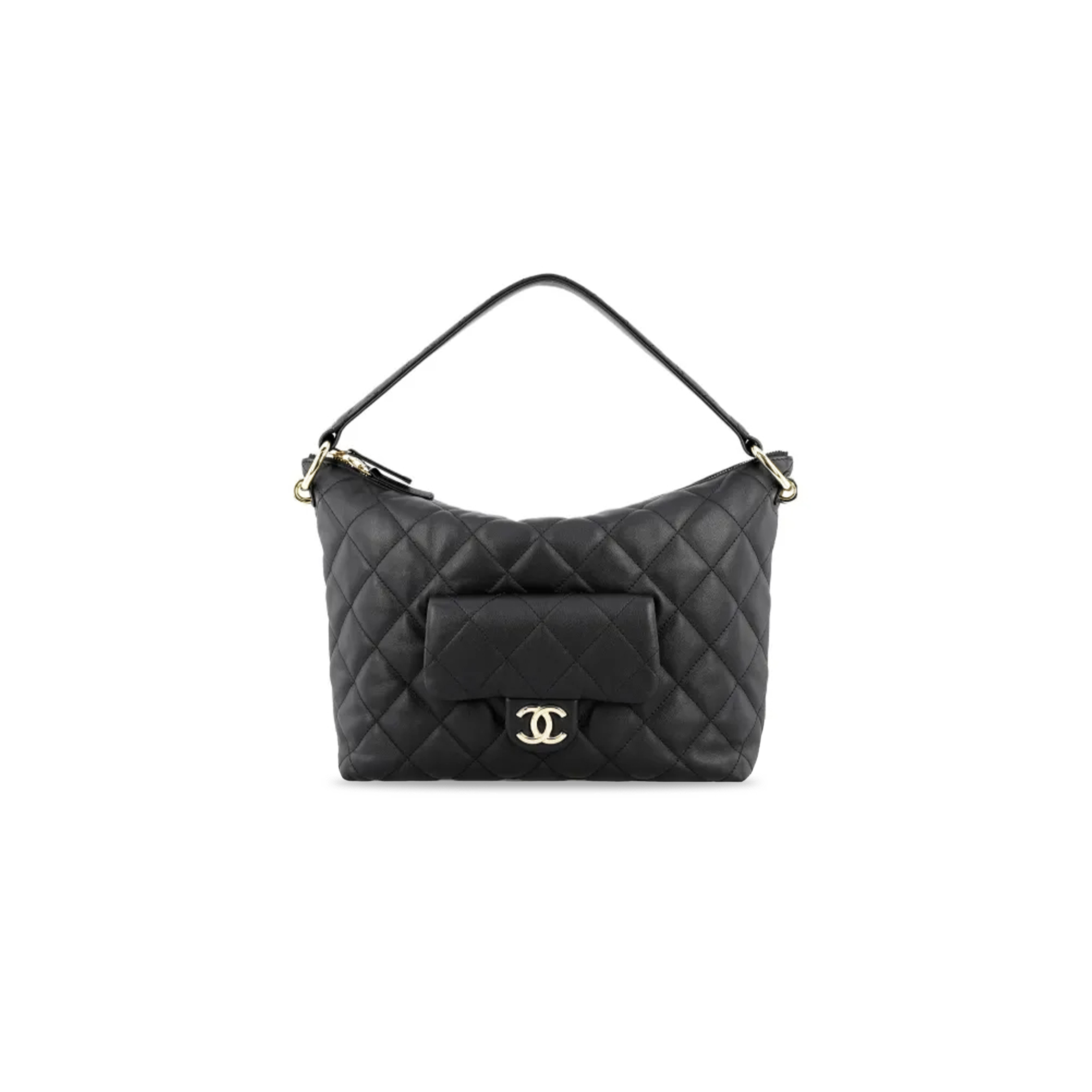 CHANEL MASTER CALFSKIN HOBO HIPPIE HOBO BAG AS4347 (28*22.5*13cm)